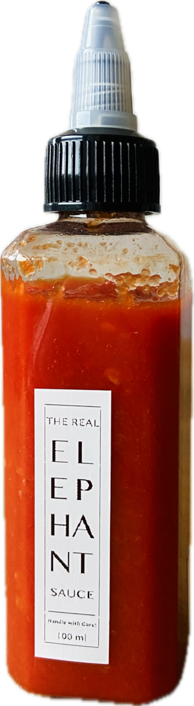 Flasche: The real Elephant Sauce